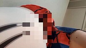 Spidergwen Cosplay Leads to Intense Cousin Fuck