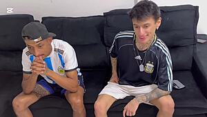 I Couldn't Resist and FUCKED My Friend's Ass!