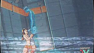 this cartoon training session teaches young characters valuable skills in a fun way