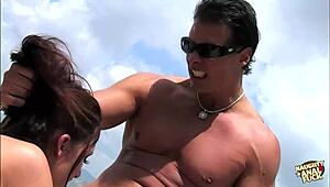 This Super Sexy Couple Had A Decent Hot And Steamy Fucking By The Pool Outdoors