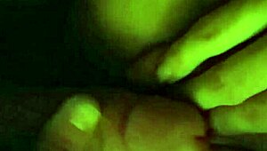 playing with that shaved pussy