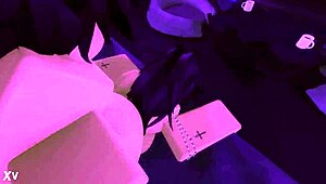 making my girlfriend moan hard until i cum inside her bent over