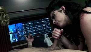 Milf Threesome With Lesbian Fucking In Lingerie And Boots