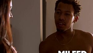 I suck my step son's big black cock