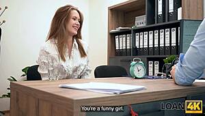 Una Fairy Fucks On Office Table