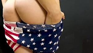 Petite Brunette Coed Sabrina Rubs Her Tits While Sucking Hard Cock In POV Session