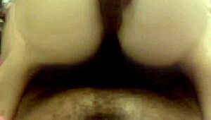 my doll ashley bends over for tight anal with big black cock in homemade scene