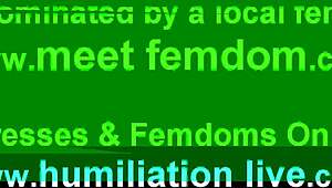 Follow femdom instructions to swallow every drop of your cum in this cei humiliation ritual