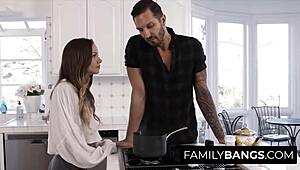 Naomi Swan and Quinton James Share Romantic Moment in Desperation