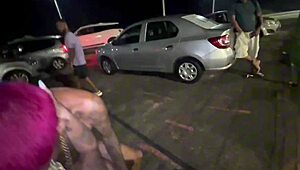 fiz uma putaria no estacionamento s� shopping com as gostosas