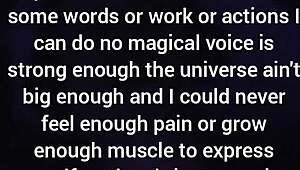 Do You Really Want Someone Loved More Than You My Loneliness Is A Kindness?