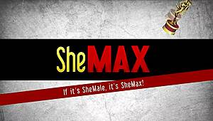 i watch this pretty face ladyboy play with her small titties and shaved cock, it's so hot!