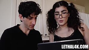 i banged my slutty boss nick strokes with nikki slick in a hardcore pov threesome, feeling her tight pussy and big ass while she sucked us off