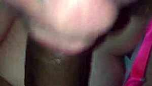 white girl emily sucks on a huge black dick