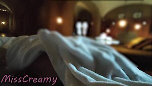 Dick Flash Risky Sex In Spa