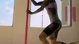 Dancing On The Pole And Enjoy The Good Moments In Life Thanks To 2Beepole For Teaching Me New Skills -- Inkedgirl D