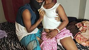 Married women having affair with milk seller in bedroom roleplay with big natural tits and tight pussy