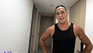 Cuckold Lets Neighbor Fuck Wife, Featuring Max Betancur and Sara Blonde