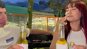 Allisonsweet Gets Fucked By Huge Dick On First Date