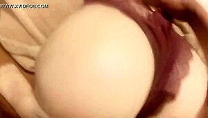 my doll ashley bends over for tight anal with big black cock in homemade scene