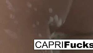 capri loves fingering her tight cunt so much 😍