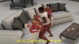 Hey, swingers part two is heating up with some group fun.