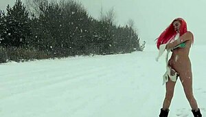 let's cool down outdoors, flashing in the garden