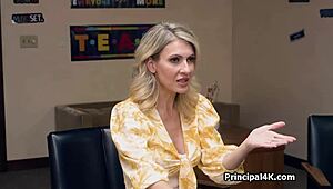 Fake Titty Housewife Spies And Bends Over For Big Cock At Work Hidden Cam