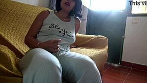 Intense Strapon POV Pegging