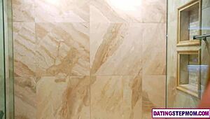 does curvy stepmom want to see stepson jerk off?