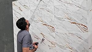 Plumber visits for leak, intensely fucks the young nymph's ass