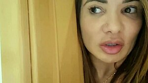 I caught my half cousin bathing in the bathroom