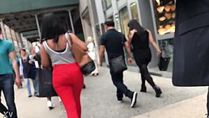 Discover a beautiful hidden chocolate piece in candid ebony moments