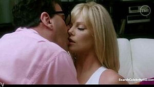 charlize theron looks sexy in the life and d peter sellers 2004 😍
