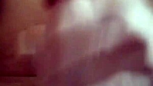 cumming hard with huge cock while everyone sleeps naked