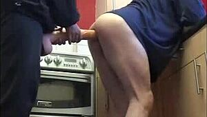 Bisexual guy enjoys ass pegging collection with strapon insertions