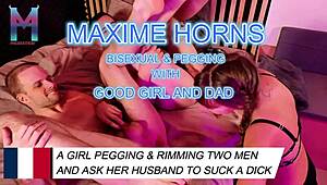 He sucks me first time in bi-curious fantasies, pegging, rimming, drooling blowjobs, double penetration!