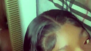 My Little 18+ Stepsister Seizes Home Moment For Black Cock Test