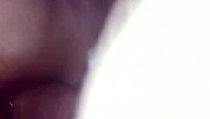 Wife Explores Anal Toys at Home