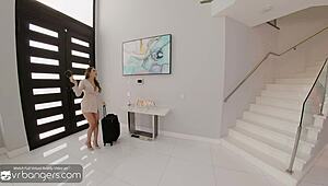 vr bangers three hot babes fucks and sucks in fantastic orgy in hd porn