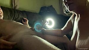 jenna jaymes slurps on that huge cock deepthroat style 😋