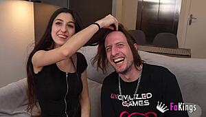 Vanesa Merino Tastes Mature Cock in Casting Audition