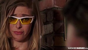 Penny Pax riding big cock in Avengers parody scene 2. 😈