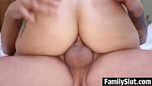 anal lesson from my stepbrother, she says, getting it deep.