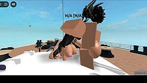 Sucking Jahs Bwc Deepthroat on the Titanic with Face Fucking and Creampie