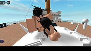 Sucking Jahs Bwc Deepthroat on the Titanic with Face Fucking and Creampie