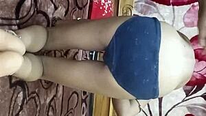 indian friend fucks wife alone at home in hindi