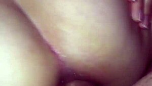 Wife Explores Anal Toys at Home