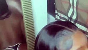 My Little 18+ Stepsister Seizes Home Moment For Black Cock Test