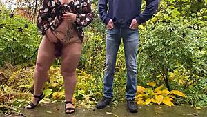 Couple Pees Together In Public Fetish Outdoors